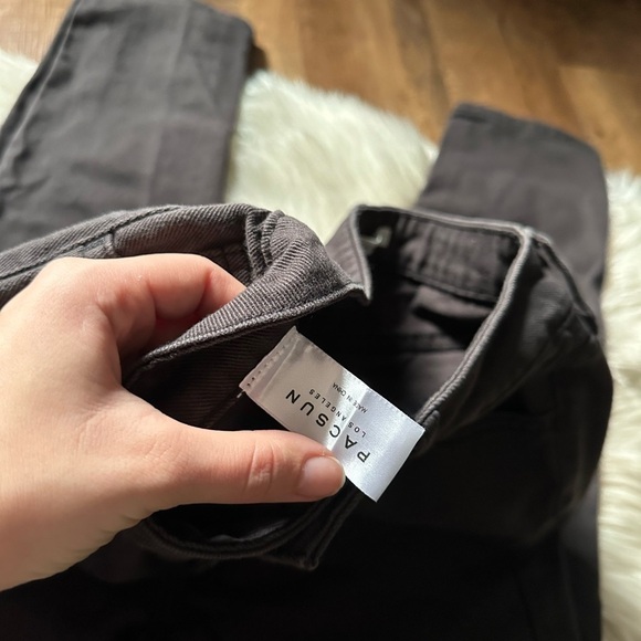 PACSUN Off Black Mom Jeans - Picture 4 of 6